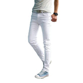 Slim Fit Herren Jeans in Weiß